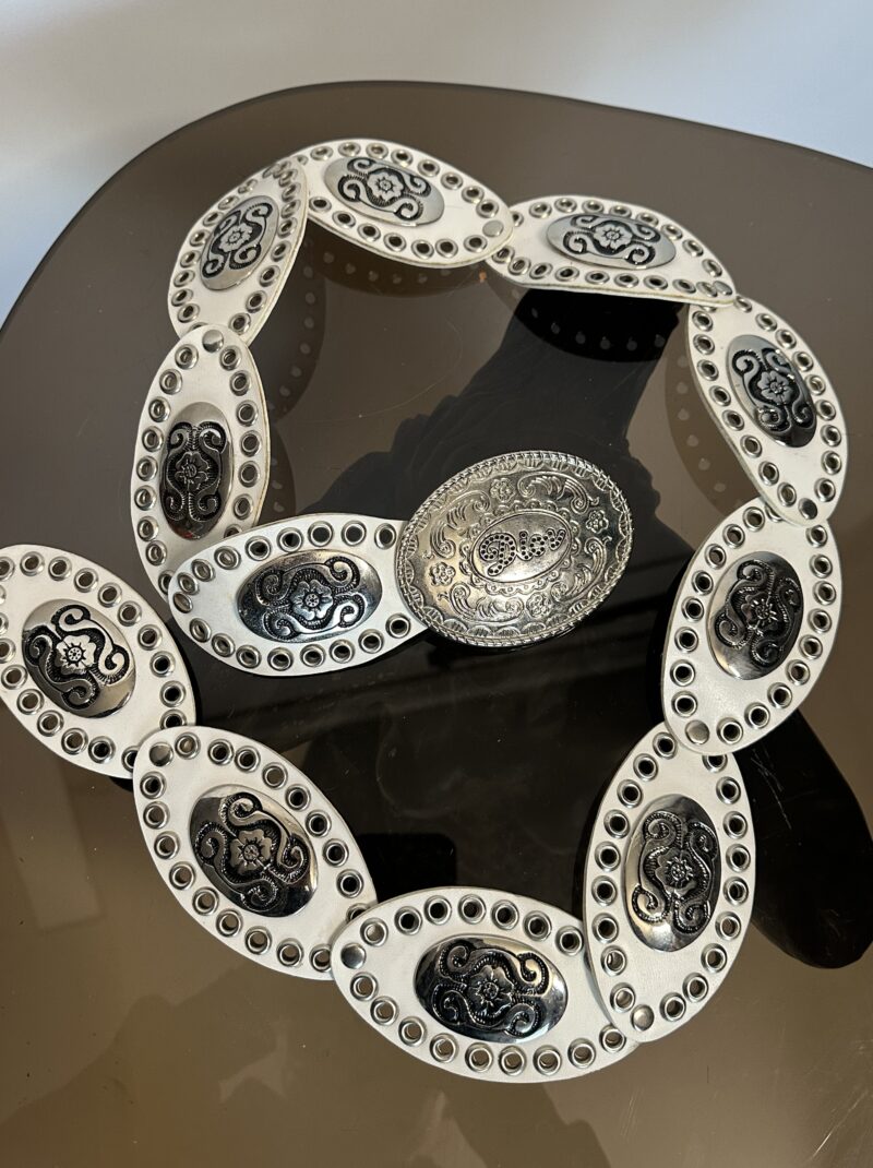 western concho belt Dior style