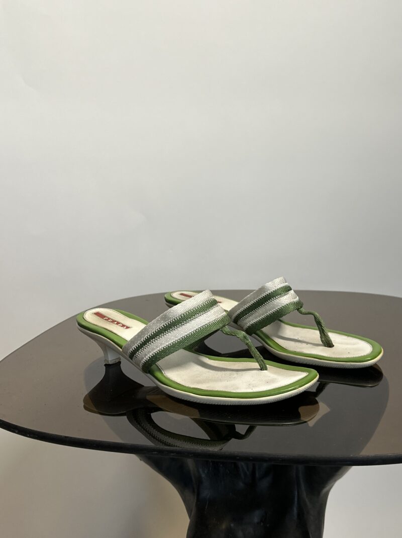 Prada kitten heels 2000s