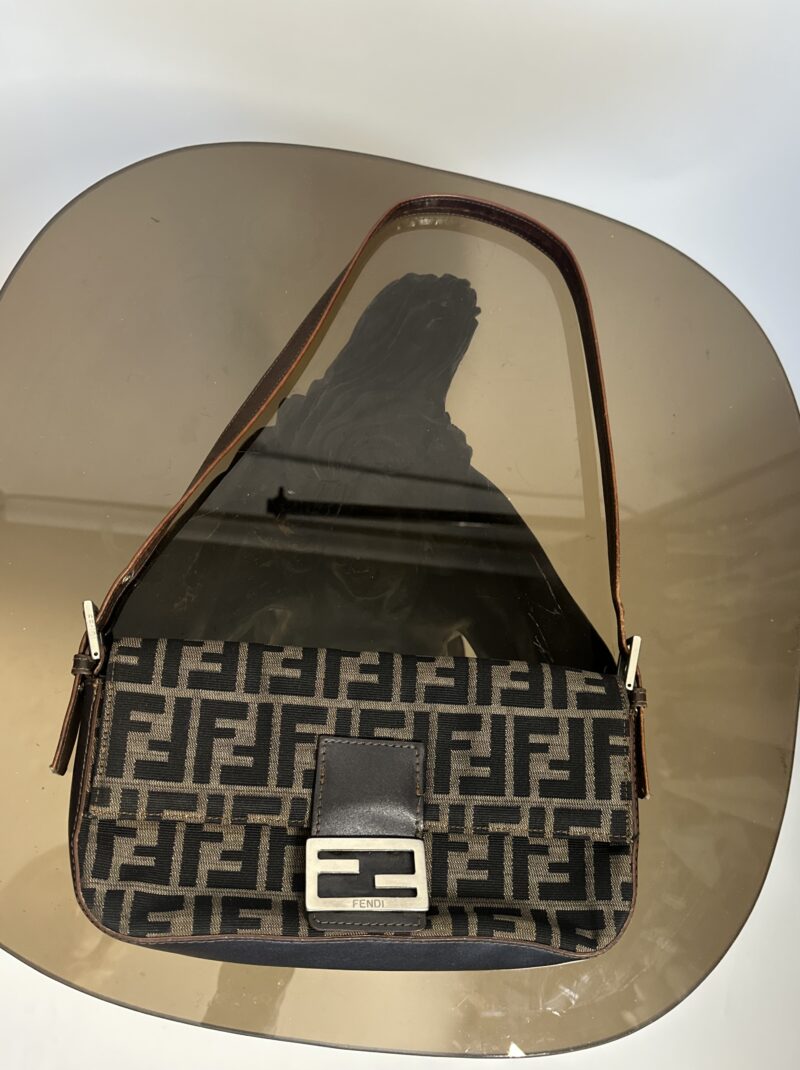 Fendi 1:1 Baguette – Zucca Monogram Style
