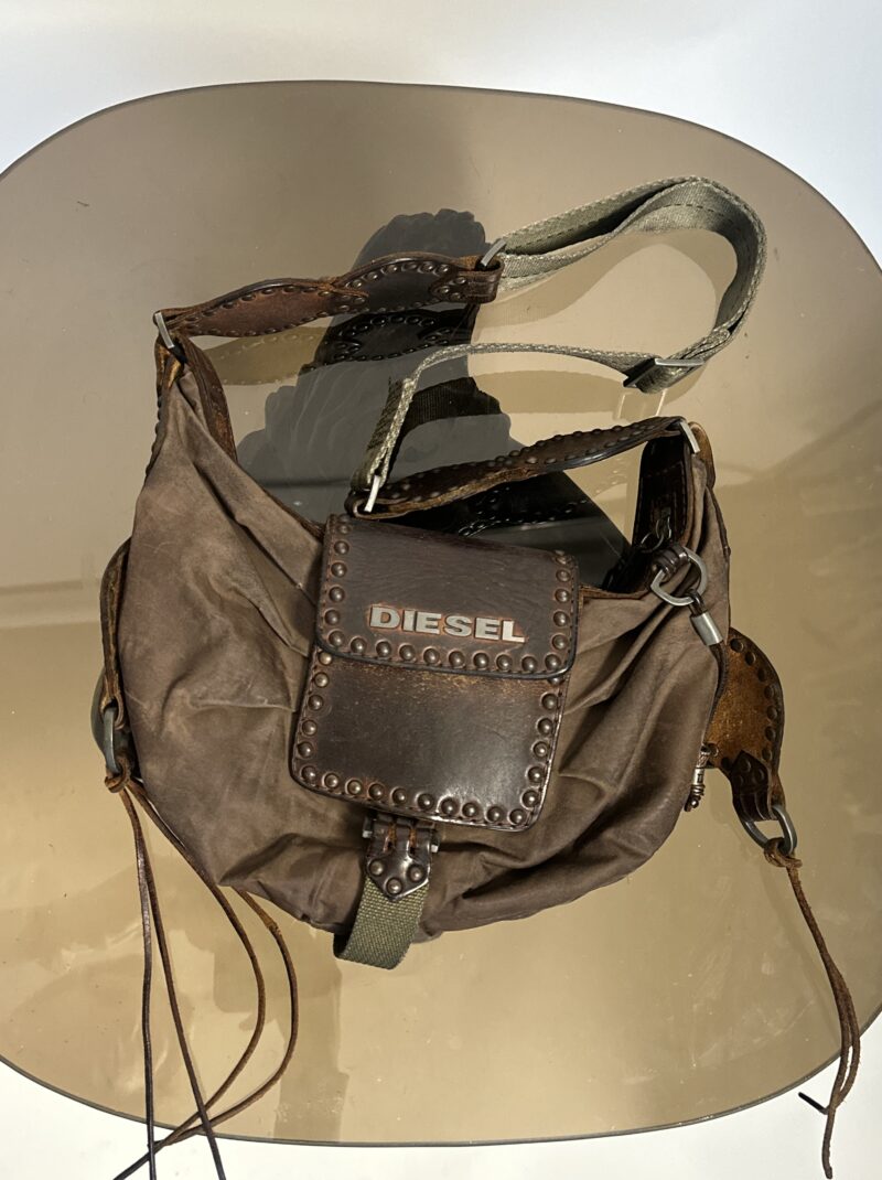 Vintage Diesel Utility Shoulder Bag
